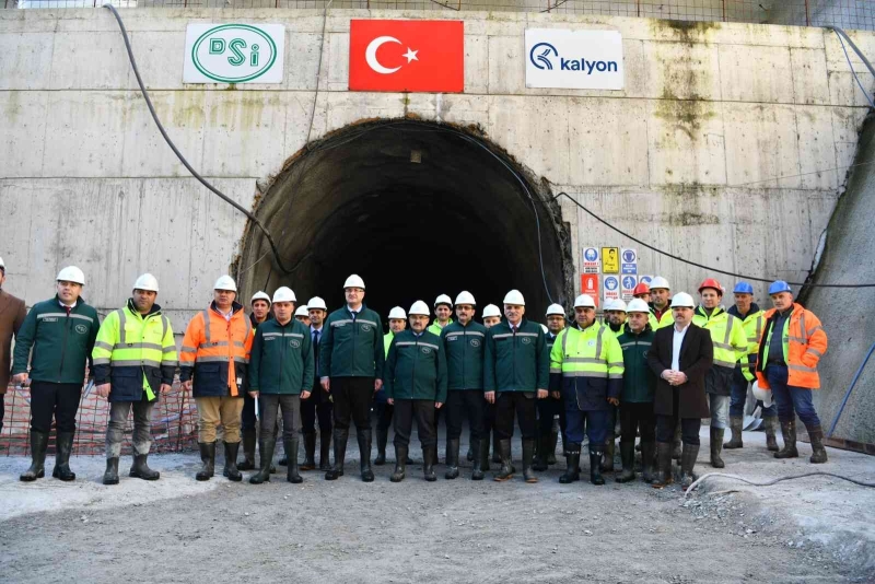 Akoluk Arıtma Tesisi ve Trabzon Ana İsale Hattı inşaatında sona gelindi
