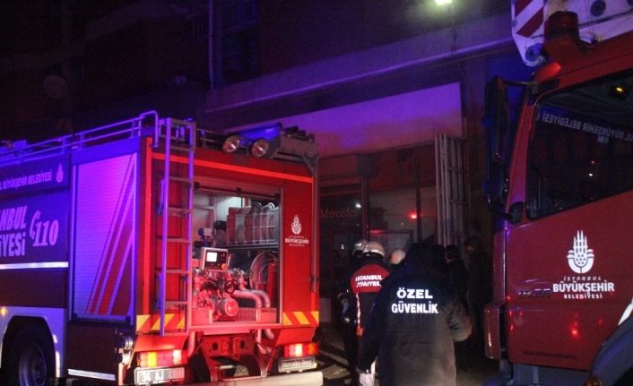 Dolapdere sanayi sitesinde yangın: 1 kişi öldü