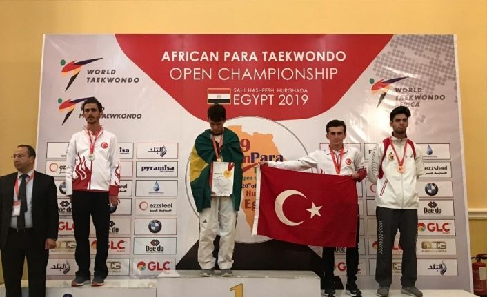 Karabüklü sporcu Afrika Para Taekwondo Şampiyonası’ndan bronz madalya ile döndü