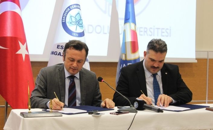 Anadolu Üniversitesi ile Osmangazi Üniversitesi arasında iş birliği protokolü