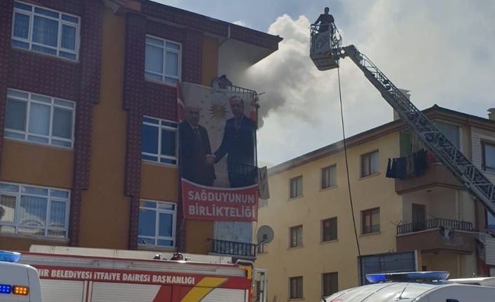 Ankara’da yangın: 6 yaralı