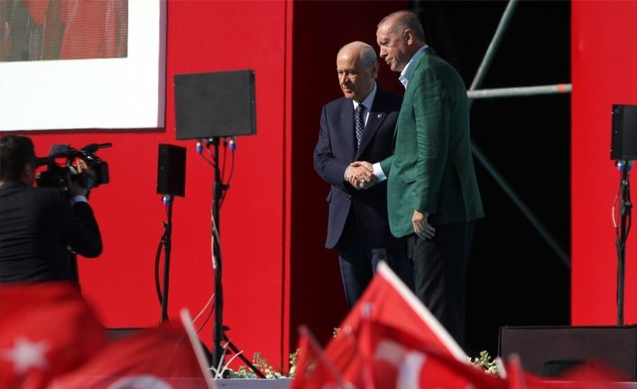 Cumhur İttifakı büyük Ankara mitingi