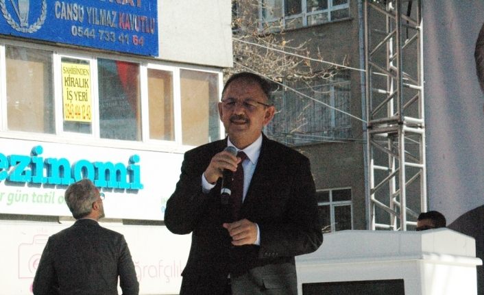 Mehmet Özhaseki, Polatlı’da MHP ile ortak miting düzenledi