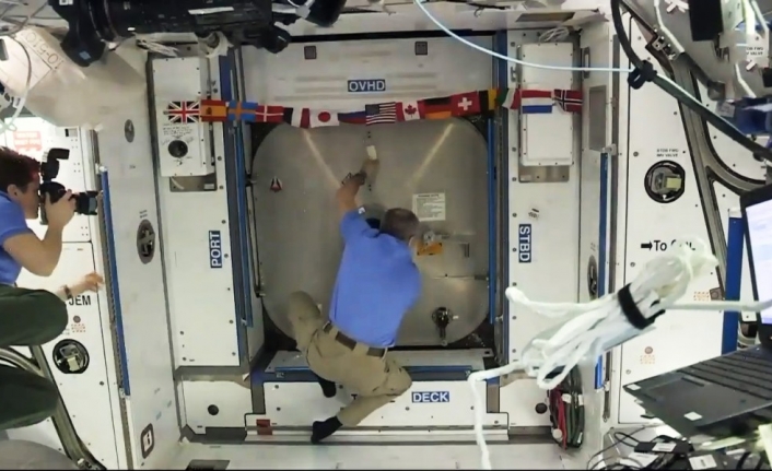 SpaceX uzay aracı uluslararası uzay istasyonuna ulaştı
