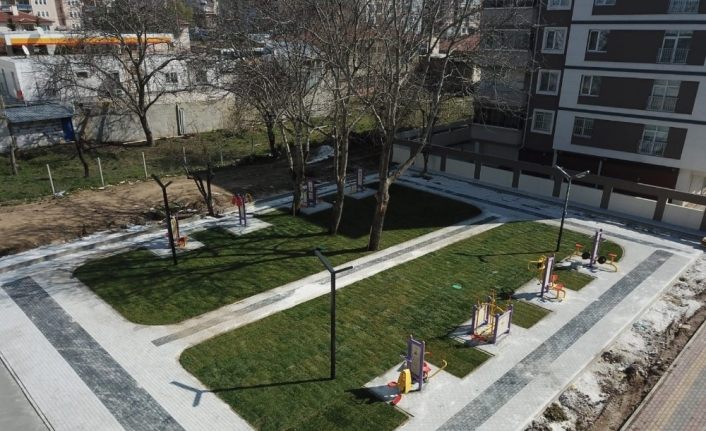 Yeni Mahalle’de park alanlarına yenileri ekleniyor