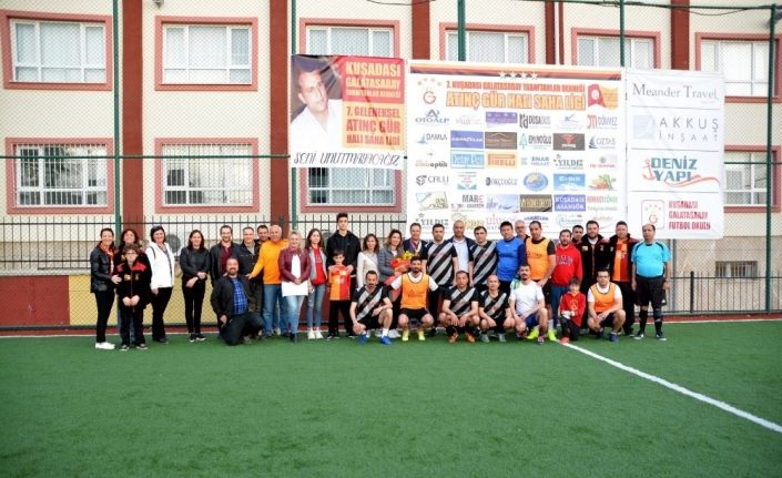 Kuşadası Galatasaray Taraftarlar Derneği halı saha turnuvası başladı
