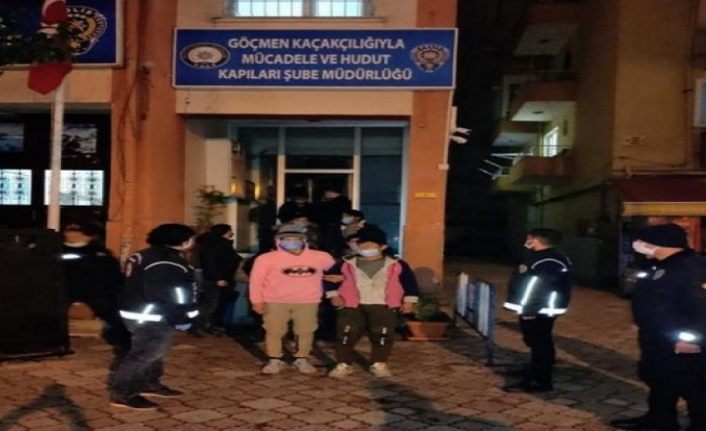 Malatya’da 20 düzensiz göçmen yakalandı