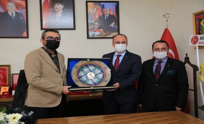 Pamukkale Belediye Başkanı'ndan MHP'ye ziyaret