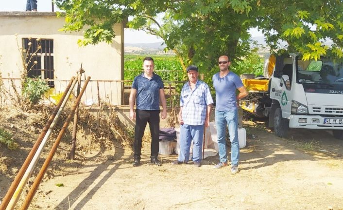 Manisa Turgutlu’da bir mahallenin su sorunu daha çözüldü