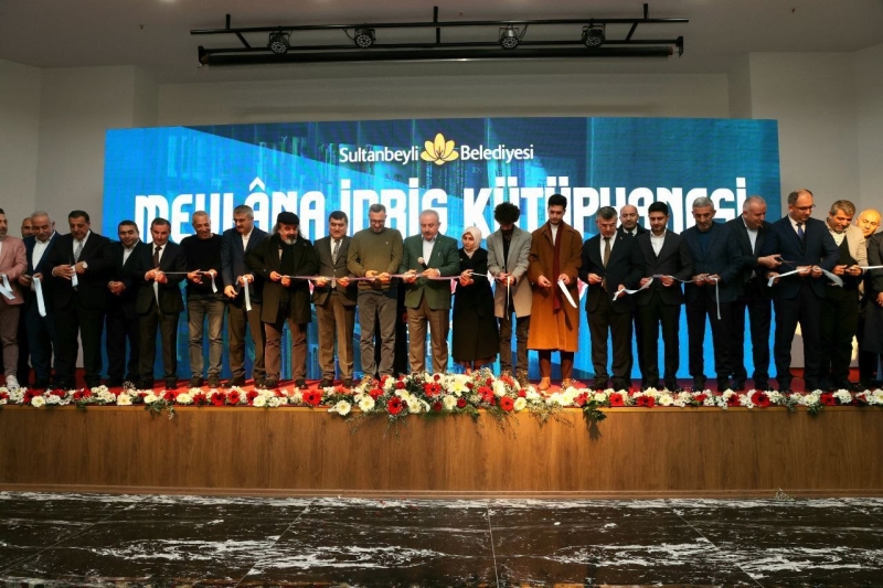 TBMM Başkanı Şentop, Sultanbeyli’de ’Mevlana İdris Kütüphanesi’nin açılış törenine katıldı
