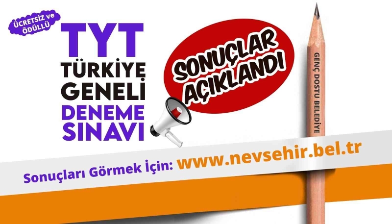 Türkiye Geneli TYT Deneme Sınavı sonuçları açıklandı
