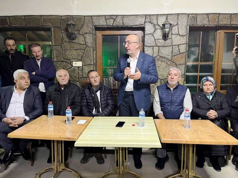 Başkan Önsay, Hisarcık Dereköy’de vatandaşlarla buluştu

