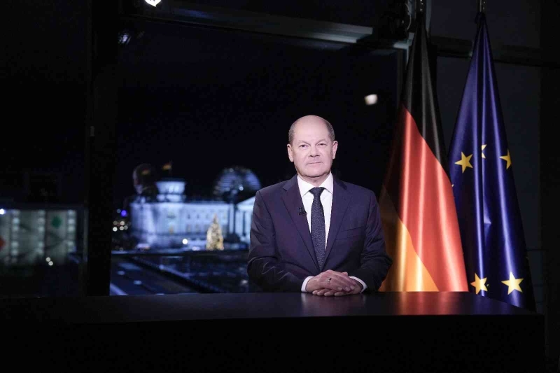 Almanya Başbakanı Scholz’den yeni yılda 