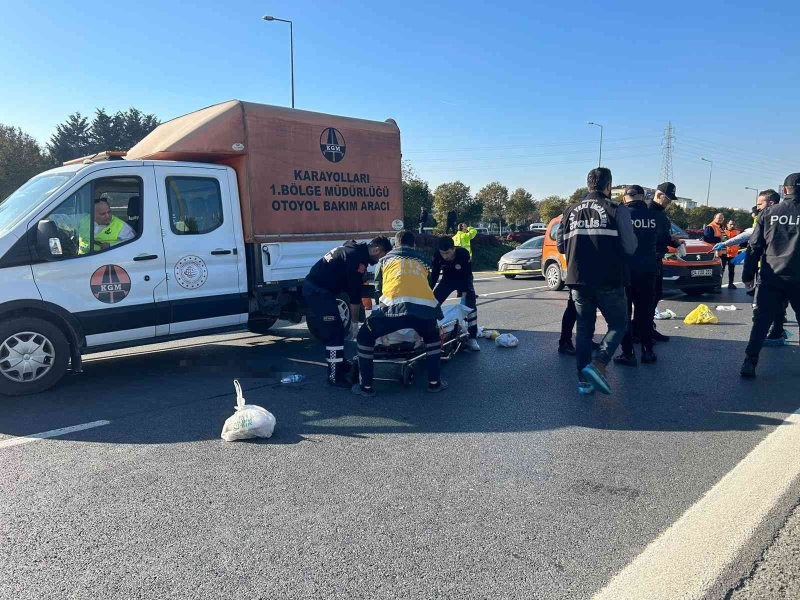 Sancaktepe TEM’de feci kaza: Yolcu otobüsü çarptı, metrelerce savrularak hayatını kaybetti
