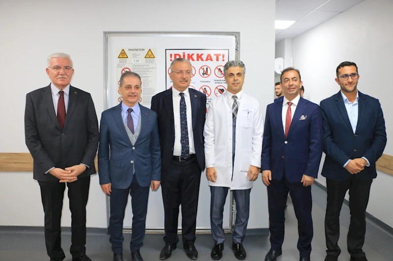 EBYÜ Mengücek Gazi Eğitim ve Araştırma Hastanesinde ikinci MR Görüntüleme Merkezi açıldı
