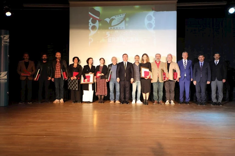 Erzincan 5. Uluslararası Kısa Film Festivali ödül töreniyle son buldu
