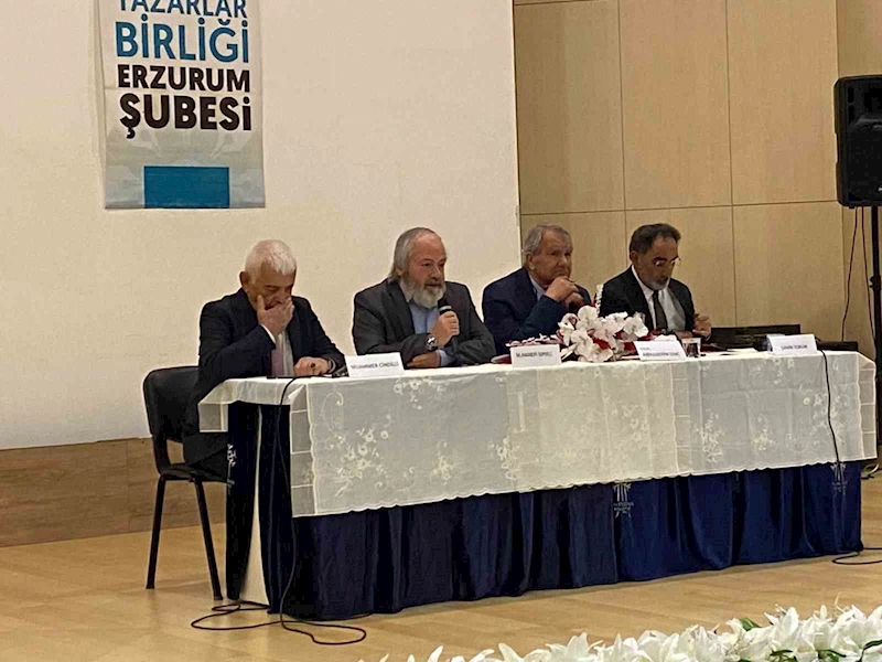 Erzurum’da Nevzat Kösoğlu paneli yapıldı
