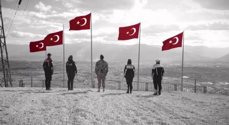 Erzincan Emniyet Müdürlüğünden Atatürk’e özel video klip
