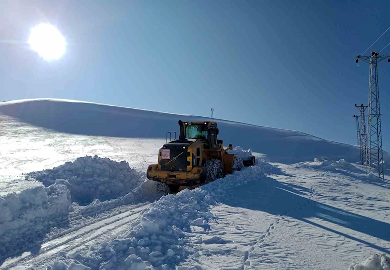 Yüksekova’da karla mücadele çalışması devam ediyor
