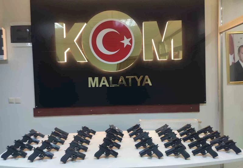 Malatya’da silah kaçakçılığında 3 şüpheli yakalandı
