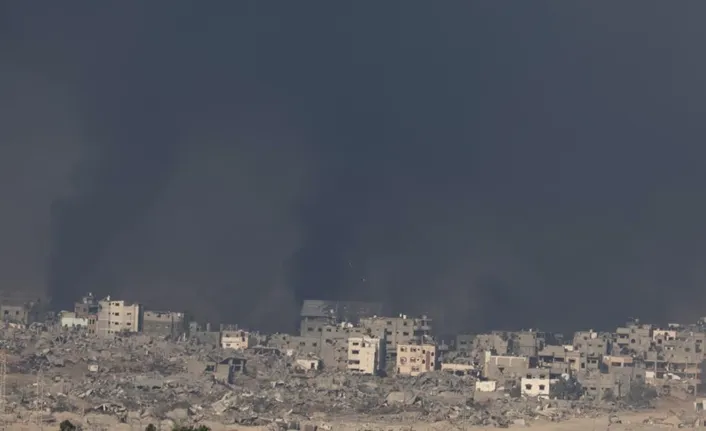 İsrail yine masumları vurdu! 53 bin ton bomba ile Gazze