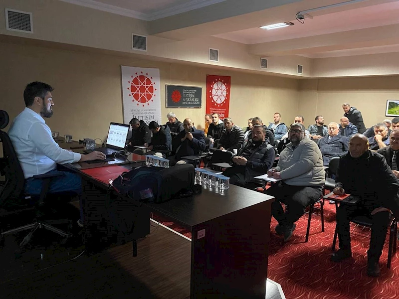 Erzincan’da gazetecilere yönelik dron eğitimi
