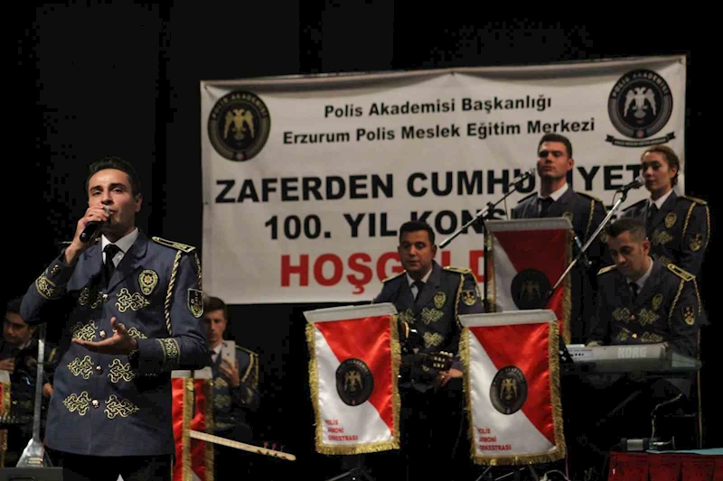 Polis Akademisi Orkestrası’ndan Erzurum’da unutulmaz konser

