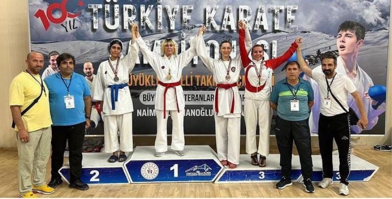 Tunceli’nin ilk kadın karate şampiyonu, 18 yıl sonra yeniden Türkiye şampiyonu
