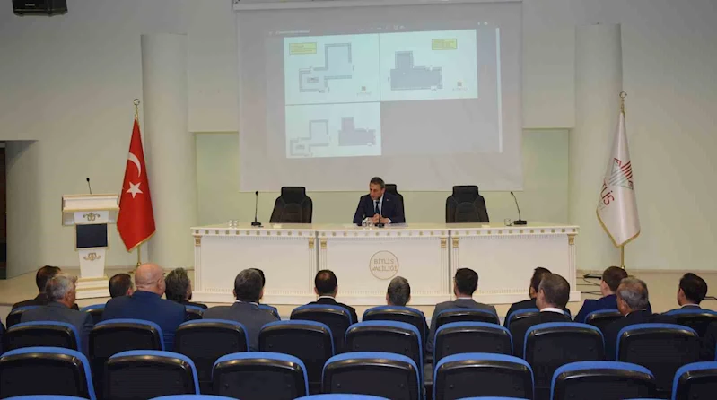 Bitlis tanıtım günleri için istişare toplantısı düzenlendi
