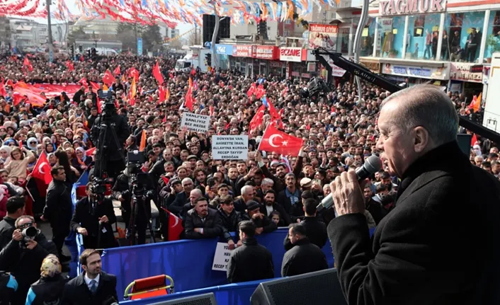 Cumhurbaşkanı Erdoğan açıkladı! İşte Van mitingine katılan kişi sayısı