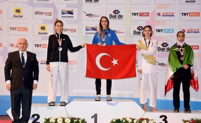 Meram Belediyesporlu tekvandocu Türkiye’nin gururu oldu