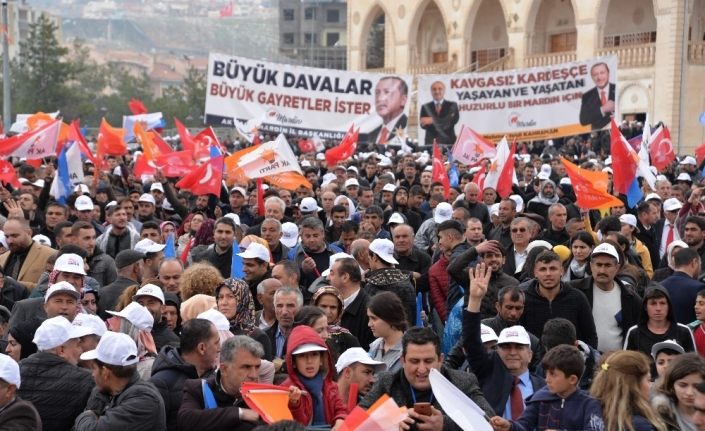 AK Parti Mardin’de seçim çalışmalarına devam ediyor