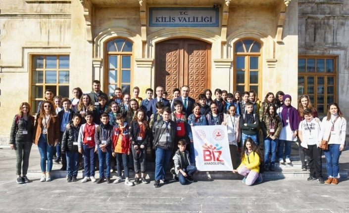 “Biz Anadoluyuz" projesi kapsamında öğrenciler Kilis’te