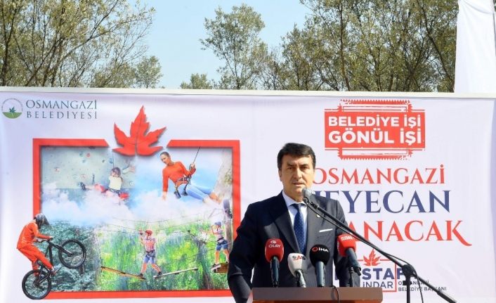 Bursa’ya Macera Park inşa ediliyor