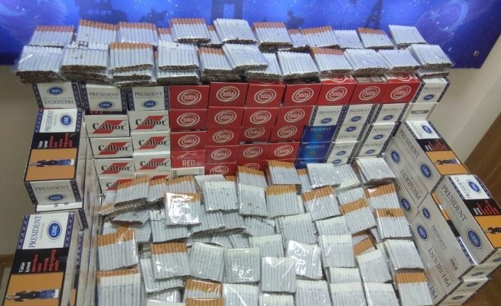 Çanakkale’de 20 bin doldurma sigara ele geçirildi