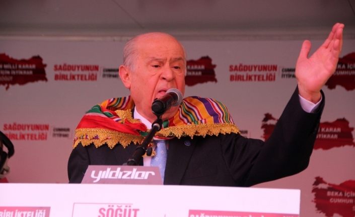 MHP lideri Bahçeli, Söğüt’ten CHP’lilere seslendi