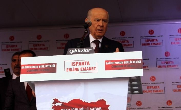 MHP Lideri Devlet Bahçeli: "Türkiye’nin karşısında puslu bir ittifak kurulmuştur"