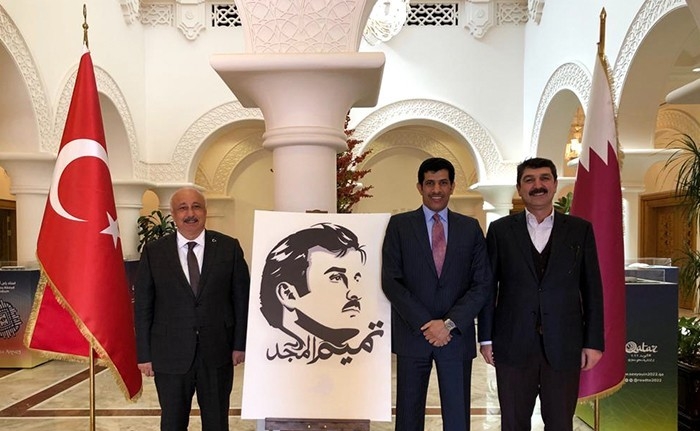 Rektör Durmuş, Katar Ankara Büyükelçisi El-Şafi’yi ziyaret etti