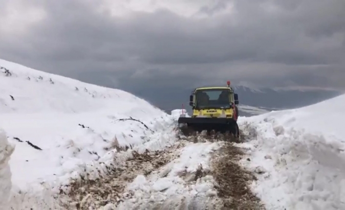 Siirt’te kar yağışı nedeniyle köylere ulaşım sağlanamıyor