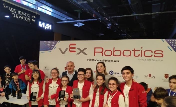 VEX IQ Türkiye Şampiyonası’nda  SANKO okullarına 3 ödül