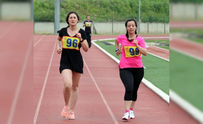 Antalya’da hızlı postacıları milli takım için yarıştı