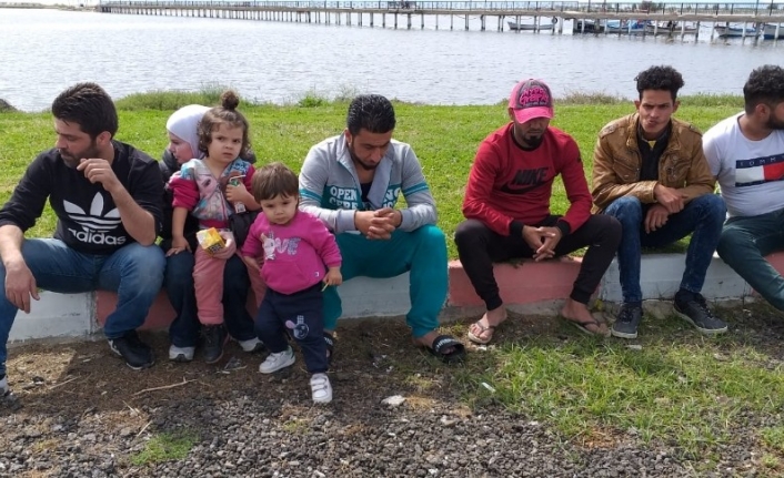 Ayvalık’ta son üç günde 41 mülteci yakalandı