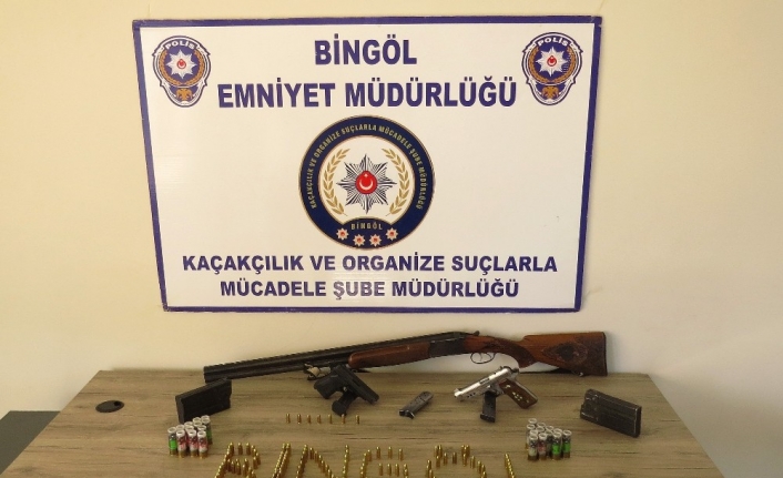 Bingöl’de silah kaçakçılığı operasyonu: 2 tutuklama