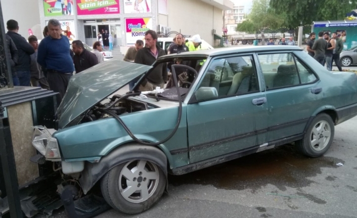 Bozyazı’da trafik kazasında bir kişi yaralandı