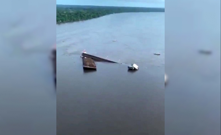 Brezilya’da nehrin üzerindeki köprü çöktü