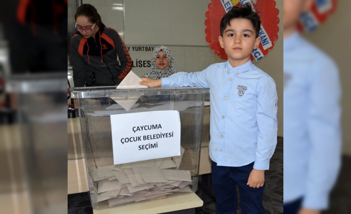 Çaycuma’nın İlk çocuk belediye başkanı seçildi