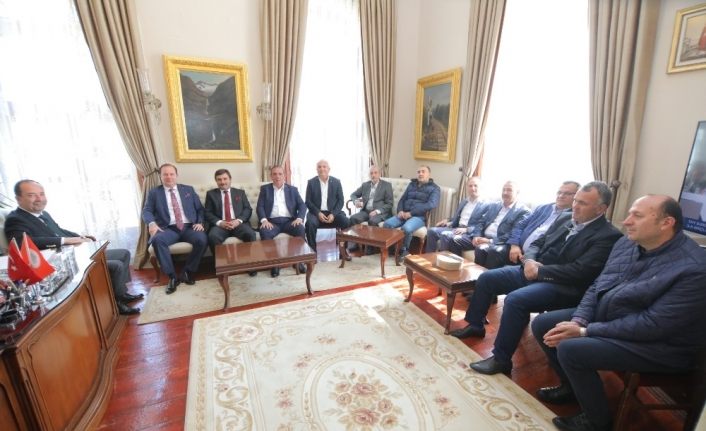 Edirne Ticaret Borsası’ndan belediye başkanlarına ziyaret