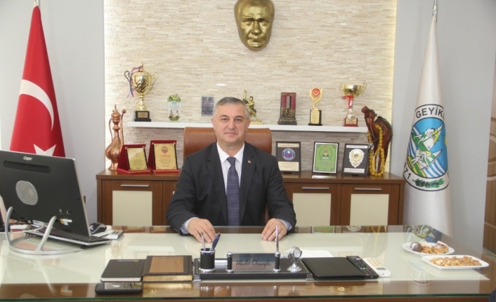 Geyikli Belediye Başkanı Oruçoğlu göreve başladı
