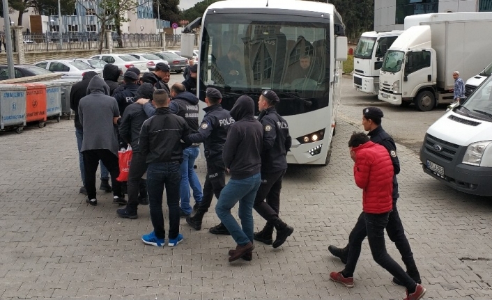 Samsun’da "torbacı" operasyonunda 6 kişi tutuklandı