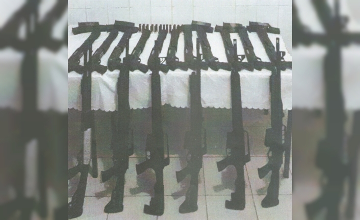 Kargo aracında 17 adet ruhsatsız av tüfeği ele geçirildi